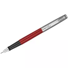 Ручка перьевая Parker "Jotter Originals Red Chrome CT" синяя, 0,8 мм. подарочная упаковка