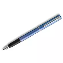 Ручка перьевая Waterman "Allure Blue" синяя 08 мм. подарочная упаковка