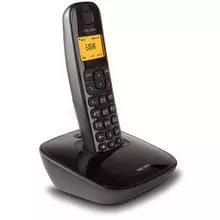 Телефон беспроводной Texet TX-D6705A АОН 20 номеров черный