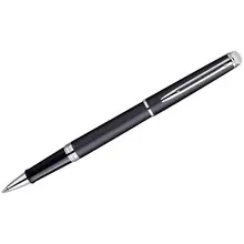 Ручка-роллер Waterman "Hemisphere Matt Black PТ" черная, 0,8 мм. подарочная упаковка