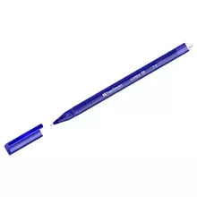 Ручка гелевая стираемая Berlingo "Apex E" синяя 05 мм. трехгранная