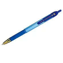 Ручка шариковая масляная автоматическая MUNHWA "MC Gold Click" синяя узел 07 мм.