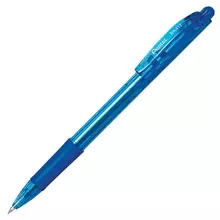Ручка шариковая масляная автоматическая с грипом PENTEL (Япония) "Fine Line" синяя