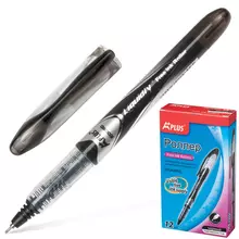 Ручка-роллер Beifa (Бэйфа) "A Plus" черная корпус с печатью узел 05 мм.