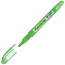 Текстовыделитель Crown "Multi Hi-Lighter" зеленый 1-4 мм.