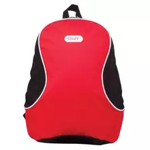 Рюкзак Staff FLASH универсальный красно-черный 40х30х16 см.