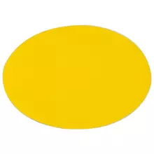 Знак безопасности "Желтый круг на двери", комплект 5 шт. диаметр - 150 мм. пленка самоклеящаяся