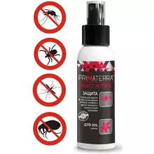 Спрей для кожи защитный 200 мл. PRIMATERRA INSECT INTENSE от клещей комаров слепней