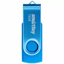 Флеш-диск 16 GB SMARTBUY Twist USB 2.0, синий