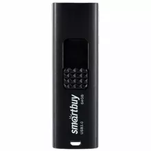 Флеш-диск 64 GB SMARTBUY Fashion USB 3.0, черный