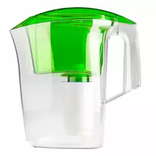 Кувшин-фильтр для очистки воды ГЕЙЗЕР "Дельфин", 3 л. 2 сменных картриджа, зеленый