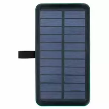 Аккумулятор внешний POWER BANK 10000 mAh CACTUS CS-PBFSPT-10000 2 USB солнечная батарея