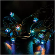 Электрогирлянда "Рис" 100 ламп голубой 8 режимов 6 м