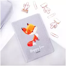 Обложка для паспорта Meshu "Happy Fox" ПВХ 2 кармана