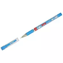 Ручка шариковая Luxor "Uniflo" синяя 07 мм. грип