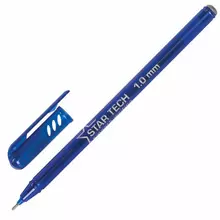 Ручка шариковая масляная PENSAN Star Tech синяя игольчатый узел 1 мм.