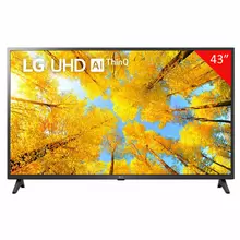 Телевизор LG 43UQ75006LF 43" (108 см.) 3840 x 2160 4K 16:9 SmartTV Wi-Fi черный