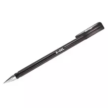 Ручка гелевая Berlingo "X-Gel" черная 05 мм.