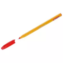 Ручка шариковая Cello "Trima-21B" красная 07 мм.