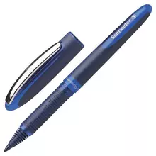 Ручка-роллер SCHNEIDER "One Business" синяя корпус темно-синий узел 08 мм.