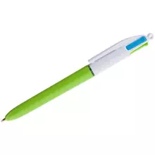 Ручка многоцветная шариковая автоматическая Bic "4Colors" 4 цвета 1 мм. пастель