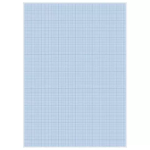 Бумага масштабно-координатная (миллиметровая) папка А3 голубая 20 листов Лилия Холдинг ПМ/А3