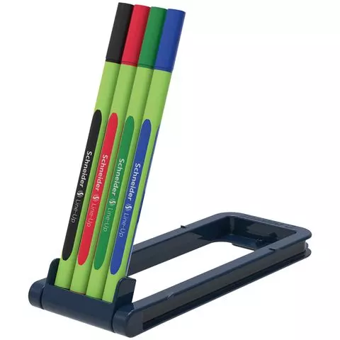 Набор цветных капиллярных ручек Schneider "Line-Up" 4 цв. 04 мм.