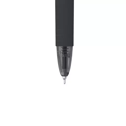 Ручка шариковая автоматическая Berlingo "Classic Pro" черная 07 мм. грип