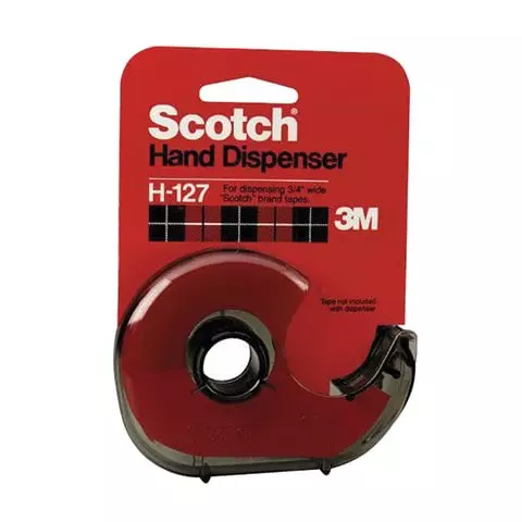 Диспенсер для клейкой ленты SCOTCH для лент шириной до 19 мм. и длиной до 33 м. дымчатый