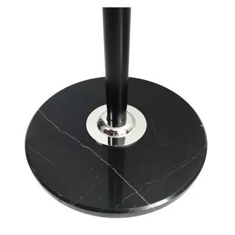 Вешалка-стойка Brabix "CR-8243" на мраморном диске металл 6+3 крючка цвет черный