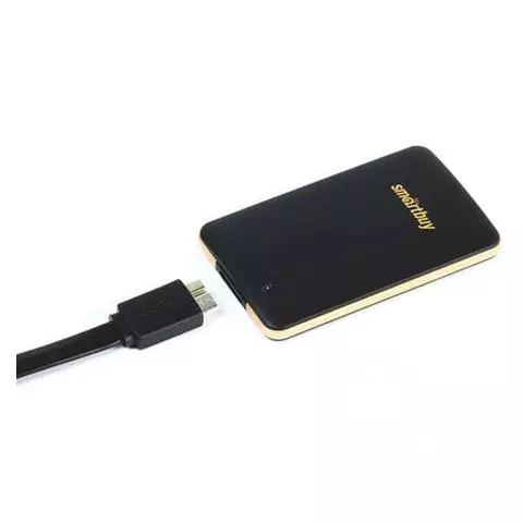 Внешний SSD накопитель Smartbuy S3 Drive 512GB 1.8" USB 3.0 черный SU30