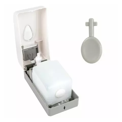 Дозатор для жидкого мыла Laima Professional ECONOMY наливной 1 л. ABS-пластик белый