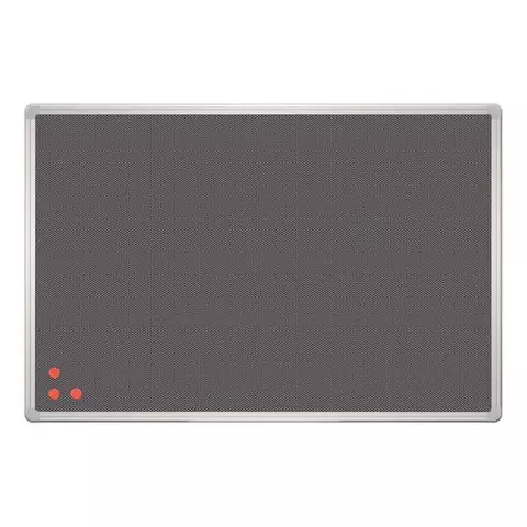 Доска для информации фетровая с металлической сеткой "Pin mag" 45x60 см. OFFICE "2х3" (Польша)