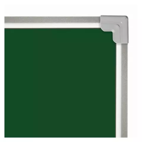 Доска для мела магнитная 3-х элементная 100х150/300 см. 5 рабочих поверхностей зеленая Brauberg