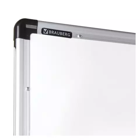 Доска для мела/магнитно-маркерная на стенде 90х120 см. 2-сторонняя зеленая/белая Brauberg Premium