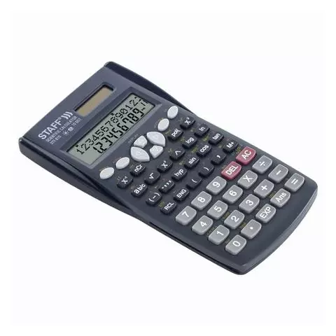 Калькулятор инженерный двухстрочный Staff STF-810 (161х85 мм.) 240 функций 10+2 разрядов двойное питание