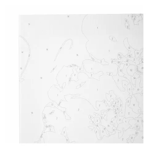 Картина по номерам 40х50 см. Остров cокровищ "Цветочная фея" на подрамнике акрил кисти