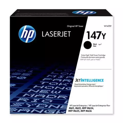 Картридж лазерный HP LaserJet M611dn/M612dn/M635/M636 №147Y оригинальный ресурс 42000 страниц