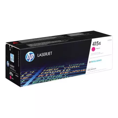 Картридж лазерный HP Color LaserJet M454dn/M479dw и др №415X пурпурный оригинальный ресурс 6000 страниц