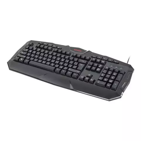 Клавиатура проводная игровая Sonnen Q9M USB 104 клавиши + 10 мультимедийных RGB черная