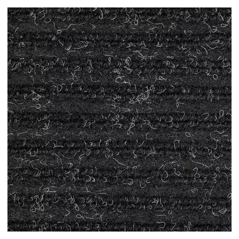 Коврик входной ворсовый влаго-грязезащитный Laima 60х90 см. ребристый толщина 7 мм. черный