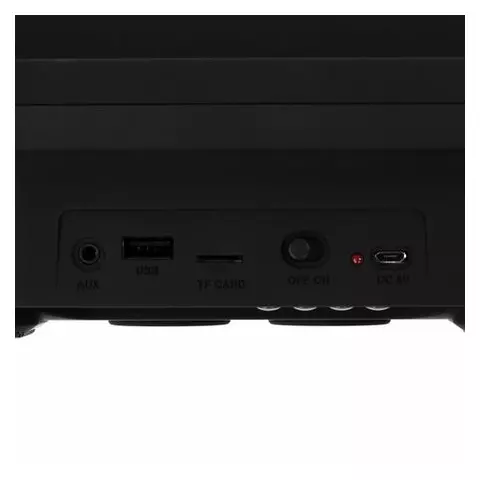 Колонка портативная с подсветкой Sonnen B306 12 Вт Bluetooth FM-тюнер microSD MP3-плеер черная