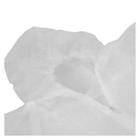Комбинезон одноразовый с капюшоном Каспер-классик плотность 30г./м2 материал спанбонд размер XL (52-54) белый