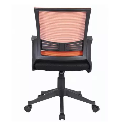 Кресло Brabix " Balance MG-320" с подлокотниками комбинированное черное/оранжевое