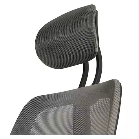 Кресло Brabix "Saturn ER-400" с подголовником комбинированное черное/серое