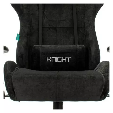 Кресло компьютерное Zombie VIKING KNIGHT 2 подушки ткань черное