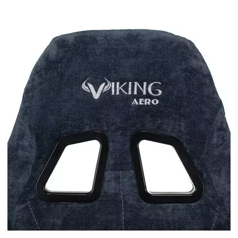 Кресло компьютерное Zombie VIKING KNIGHT 2 подушки ткань синее