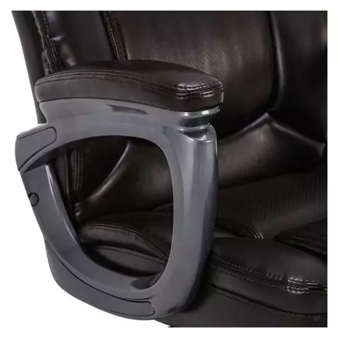 Кресло офисное Brabix Premium "Favorite EX-577" пружинный блок рециклир. кожа коричневое