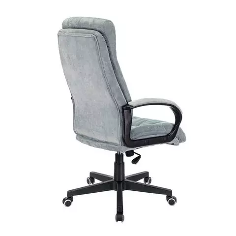 Кресло офисное CH-824 ткань серо-голубое