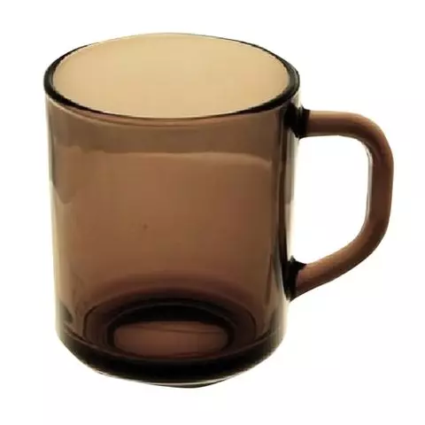 Кружка для чая и кофе объем 250 мл. тонированное стекло Marli Eclipse Luminarc